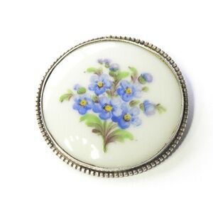 Vintage Forget - Me - Not Brooch